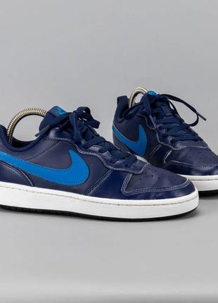 Крутые кожаные кроссовки nike court borough low 2.air force