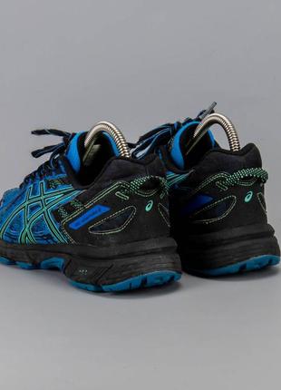 Яркие беговые кроссовки в сетку asics gel-venture 6.5 фото