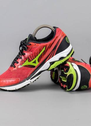 Беговые кроссовки в сетку mizuno wave rider 16.летние кросы3 фото