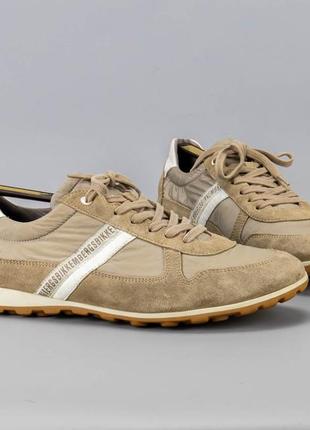 Замшевые кроссовки от дорогого бренда dirk bikkembergs