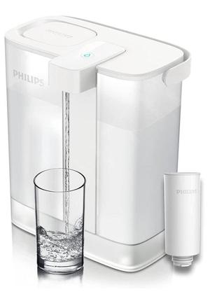 Фільтр миттєвого очищення води з фільтром philips awp2980wh/58