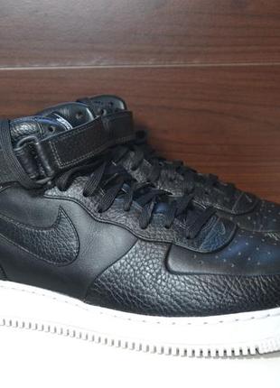 Nike air force 1 mid 45р кроссовки кожаные оригинал8 фото