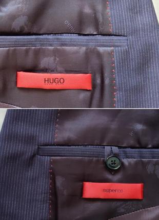 Пиджак приталенный hugo by hugo boss размер s-м7 фото