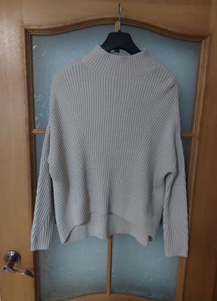 Шикарний в'язаний светр оверсайз від amisu,p. xs1 фото