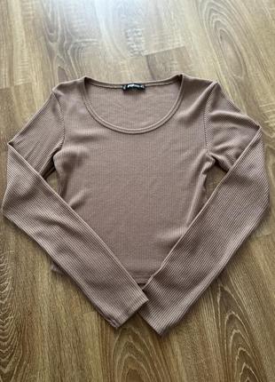 Кофта в рубчик