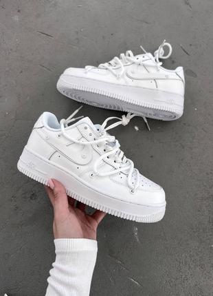 Nike air force 1 low white off жіночі