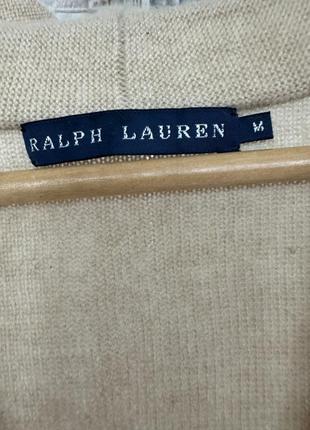 Жіночий кашеміровий светр пуловер ralph lauren4 фото
