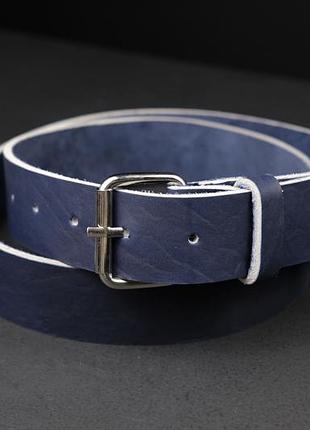 Кожаный ремень под джинсы