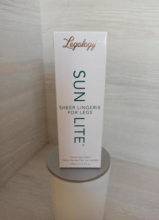 Тонований крем для ніг legology sun-lite tinted leg cream 100ml