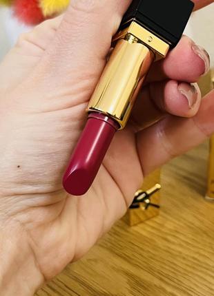 Оригінал помада yves saint laurent rouge pur couture caring satin lipstick pink muse3 фото