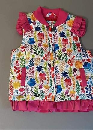 Жилет різнобарвний