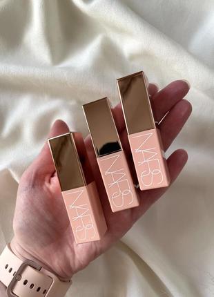 Делікатний рідкий бронзер nars liquid afterglow laguna soft bronze6 фото