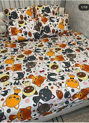 Котики - комплект постільної білизни