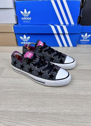 Кеды converse Dead chuck 70 fire pit egret black chuck taylor женские серые 36.5