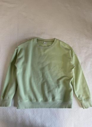 Світшот салатовий 5