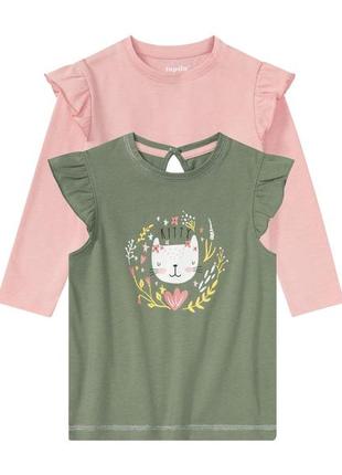 Набор реглан и футболка lupilu для девочки
