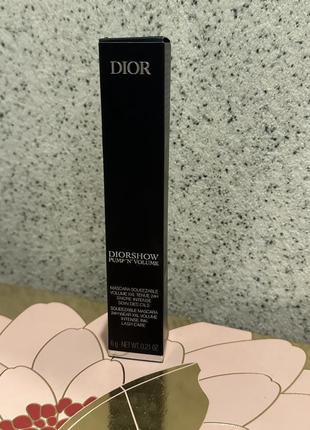 Туш для вій dior diorshow тушь для ресниц диор5 фото