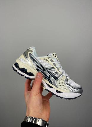 Кросівки asics gel-kayano 14 ‘white midnight’5 фото