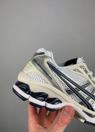 Кросівки asics gel-kayano 14 ‘white midnight’8 фото