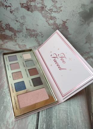 Палетка тіней too faced pop the cork3 фото