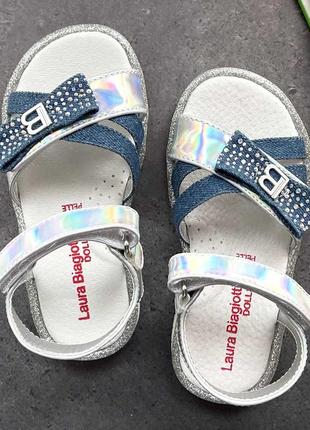 Сандалии девочке laura biagiotti (италия)