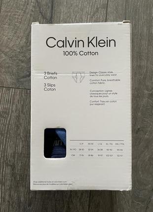 Крута чоловіча нижня білизна 3шт calvin klein розмір xl2 фото