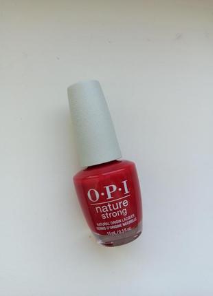 Веганський лак для нігтів o.p.i. opi nature strong 15ml