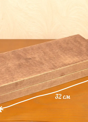 Доска для йоги деревянная с индивидуальной гравировкой для начинающих с шагом 10 мм jb-093 фото
