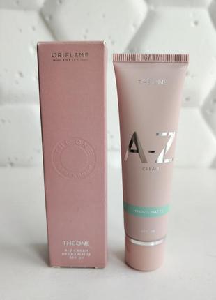 Тональная основа матирующая орифлейм oriflame the one a z cream beige warm 43463 matte spf 30