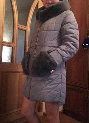 Курточка зимняя, пуховик2 фото
