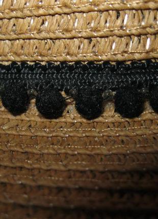 Летняя   шляпа соломка  / панама4 фото