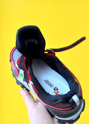 Акція. дитячі шкіряні кросовки кросвки зі шкіри jog golf3 фото