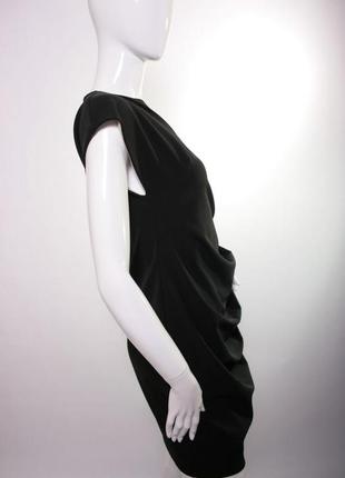 Imperial чорна сукня з драпіровкою асиметрична тренд 2022265 фото