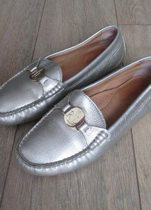 Ralph lauren carley (35) шкіряні мокасини жіночі