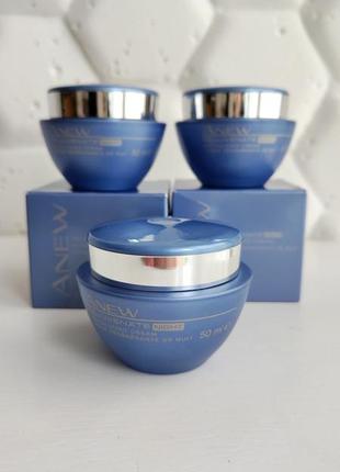 Восстанавливающий крем для лица ночной эйвон avon anew night rejevinate