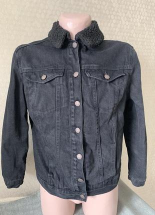 Чоловіча шерпа, джинсова куртка, піджак2 фото