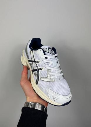 Кросівки asics gel 1130 white midnight2 фото