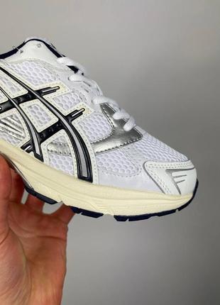 Кросівки asics gel 1130 white midnight8 фото