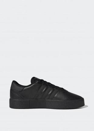 Жіночі кеди низькі adidas court bold black3 фото