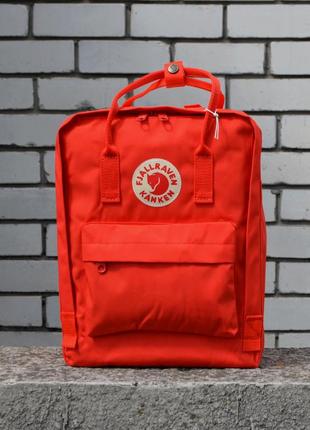 Красный рюкзак kanken classic унисекс
