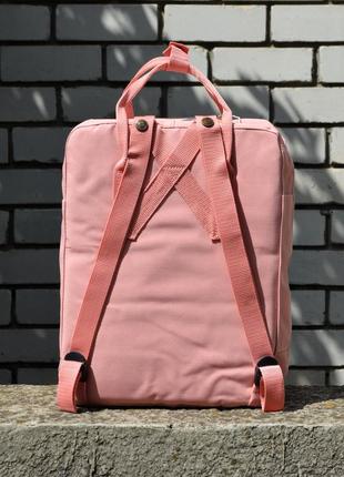 Розовый рюкзак kanken classic унисекс3 фото