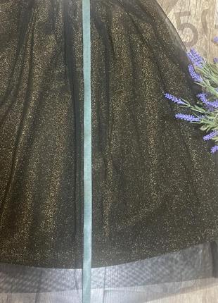 Спідничка шифонова з люрексом pepco💕4 фото
