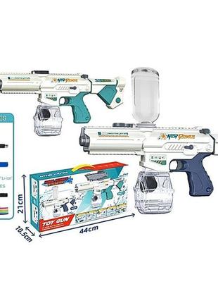 Дитяча іграшка водний пістолет 43 см на акумуляторах із usb-зарядкою в коробці1 фото