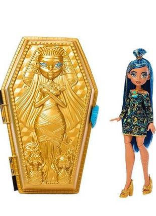 Кукла монстер хай клео де нил monster high doll & accessories cleo de nile golden glam case beauty1 фото