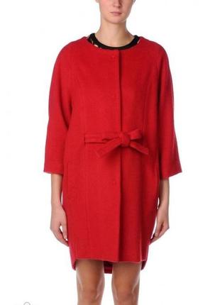 Новое шерстяное пальто италия 44