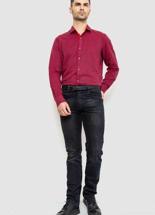 Сорочка чоловіча в клеку байкова, колір червоно-синій, 214r99-33-0222 фото