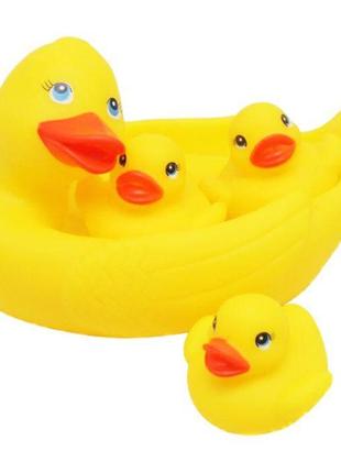 Набір для купання качка з каченятами 4шт