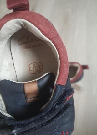 Кросівки кеди шкіряні clarks 21 розмір5 фото