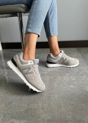 Жіночі кросівки new balance 574 люкс якість9 фото