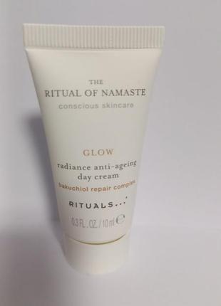 Rituals the ritual of namaste radiance anti-aging day cream антивозрастной дневной крем для лица.